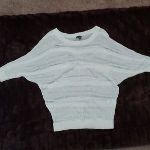 Express white dolman sleeve top